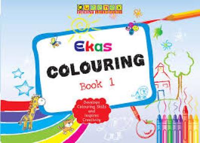 Queenex Ekas Colouring Book 1